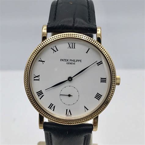 patek philippe 18k 750 au|patek philippe calatrava model.